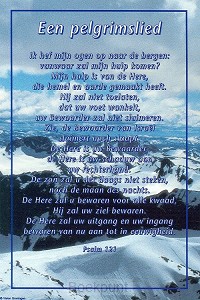 Poster mini psalm 121