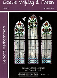 Goede vrijdag & pasen 2 Notenschrift