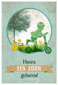 Wenskaart geniet ervan