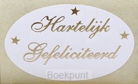 Stickerrol 500 hart gef goud op wit