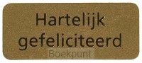 Stickerrol 500 hart gef goud op goud