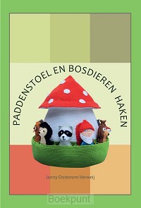 Paddenstoel en bosdieren haken