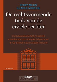 De rechtsvormende taak van de civiele rechter