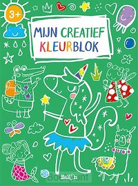 Mijn creatief kleurblok groen 2+