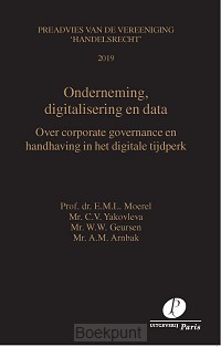 Onderneming, digitalisering en data