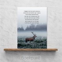 Plexiglas 't hijgend hert psalm 42