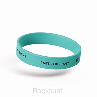 Siliconen armband glow in the dark I see