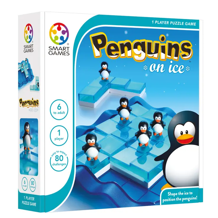 Penguins on ice