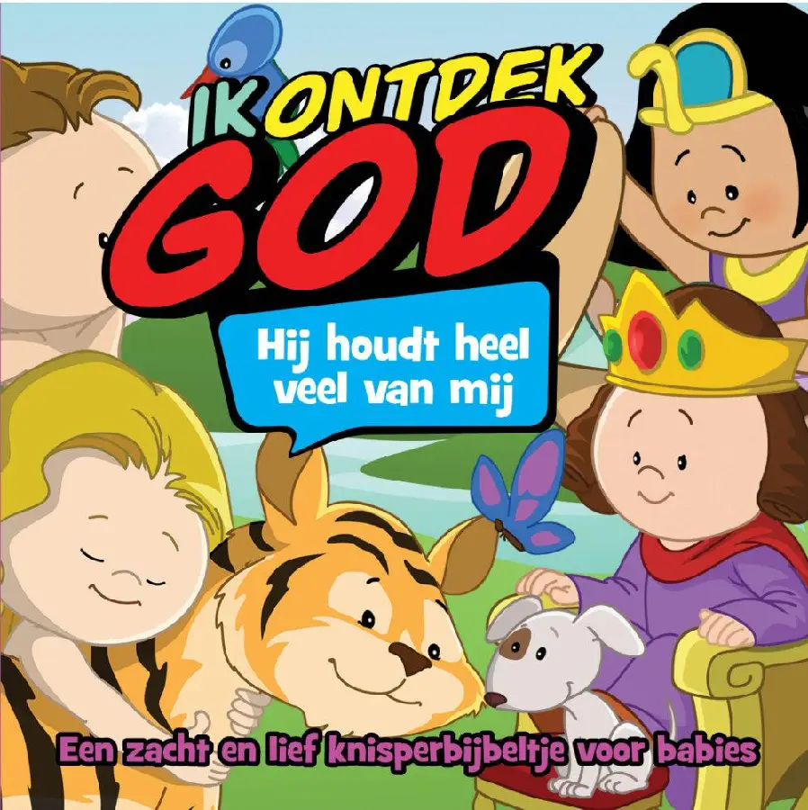 Knisperboekje 'God houdt van mij'