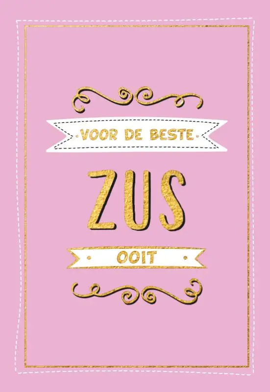 Voor de beste zus ooit - Cadeauboeken