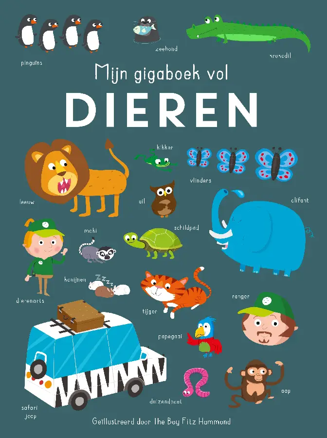 Mijn gigaboek vol dieren