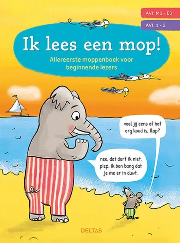 Ik lees een mop! Allereerste AVI-boek vo