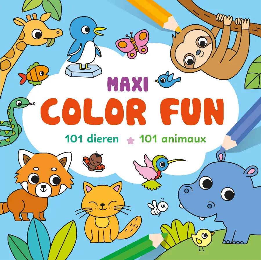 Maxi Color Fun - 101 dieren / Maxi Color