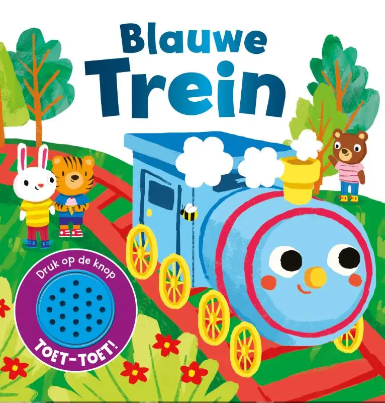 Blauwe trein - 1-geluidboek