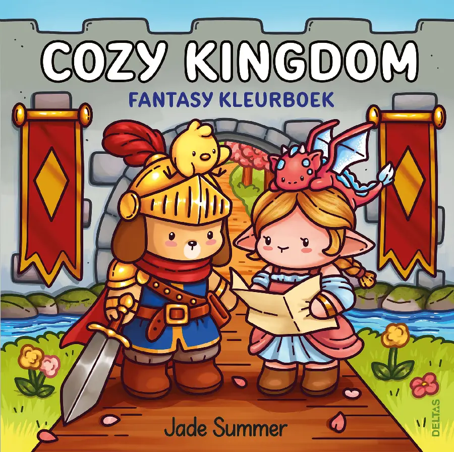 Cozy Kingdom - Fantasy kleurboek Jade Su