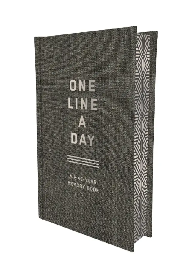 Charcoal Canvas One Line a Day