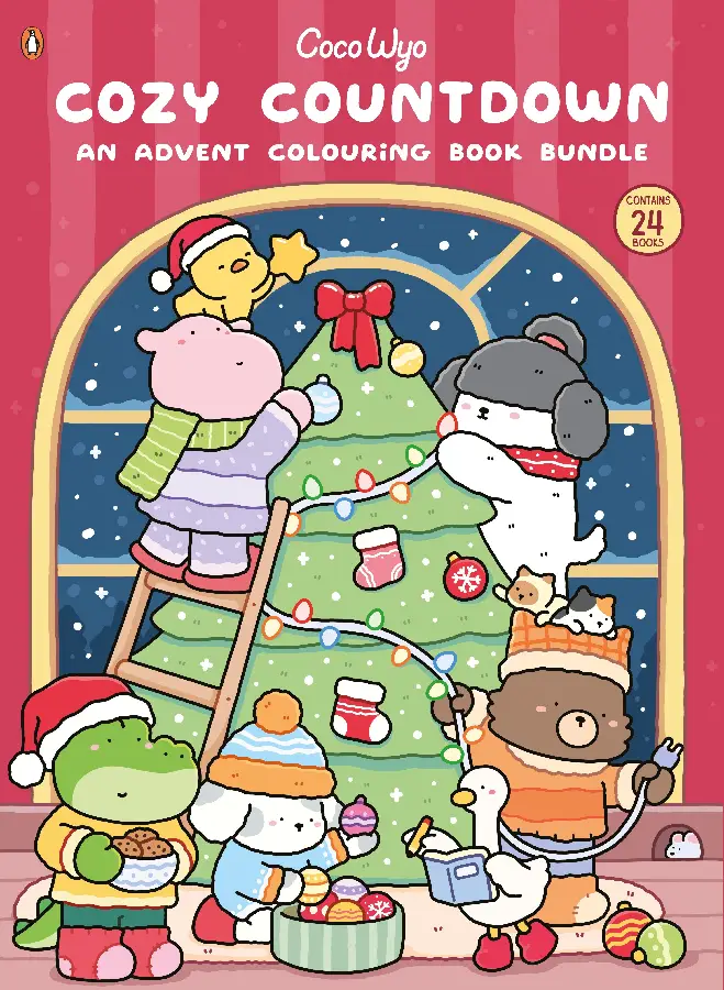 Coco Wyo: Cozy Countdown - An Advent Colouring Book Bundle