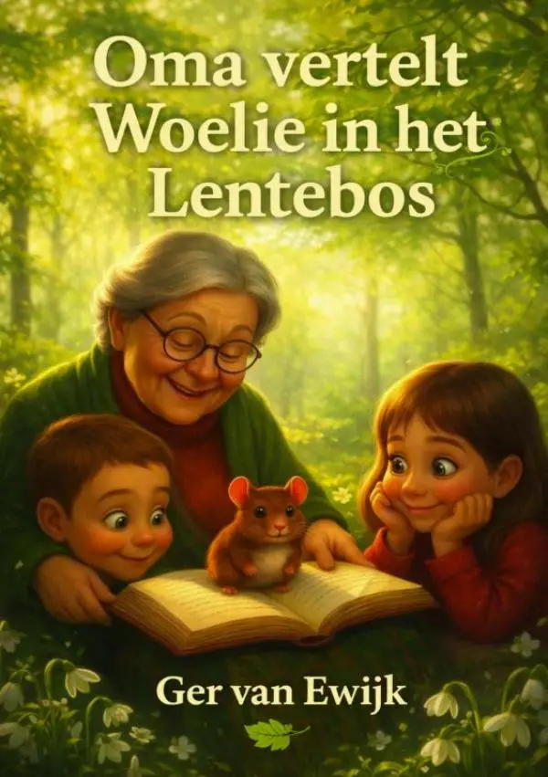 Woelie in het lentebos