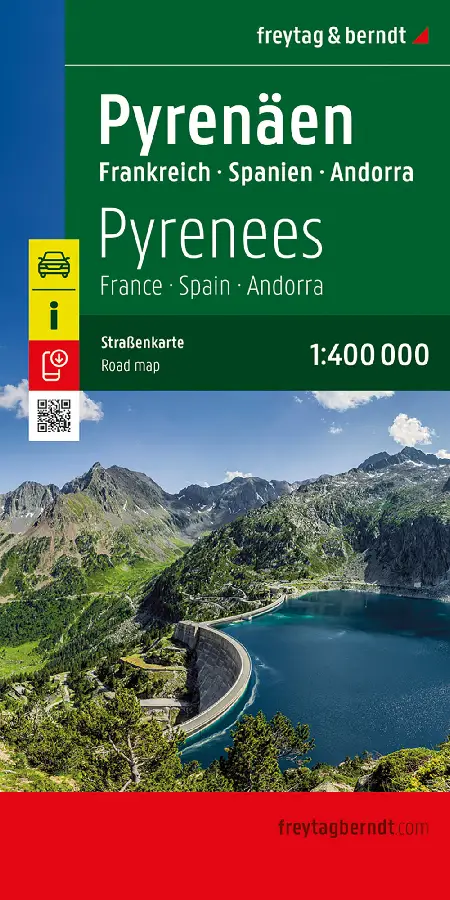 F&B Wegenkaart Pyreneeën