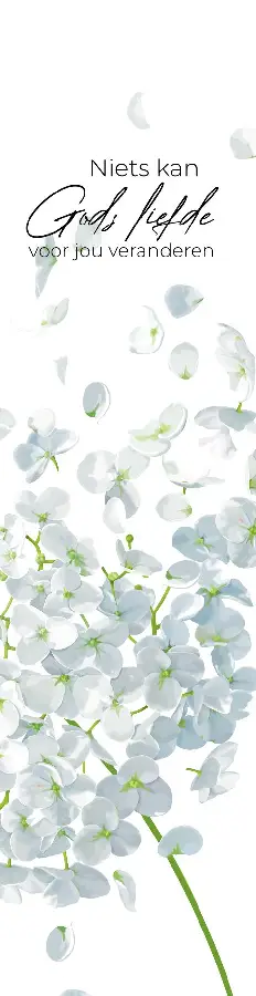 Boekenlegger 'Niets kan Gods liefde voor