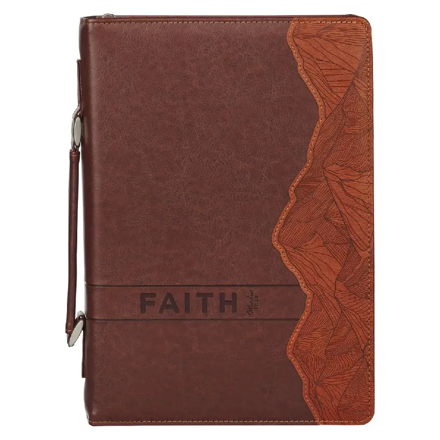 Biblecover trust pink/brown