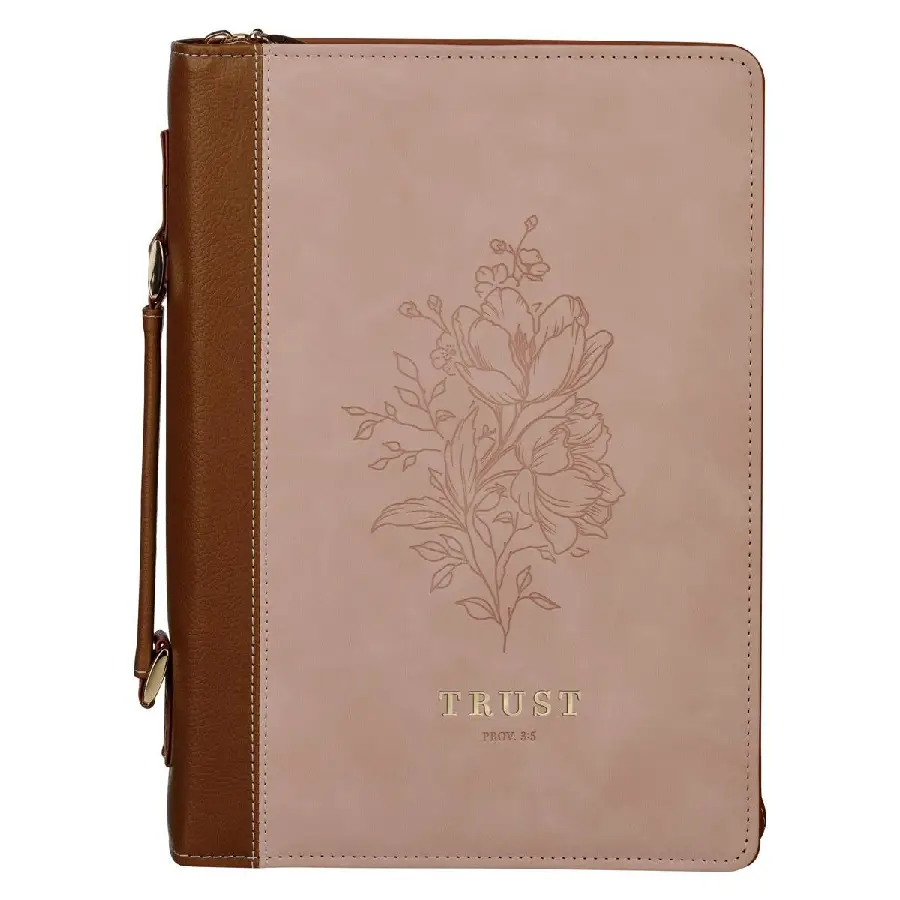 Biblecover Faith cover classic brown