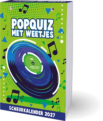 Popquiz met weetjes scheurkalender - 2027
