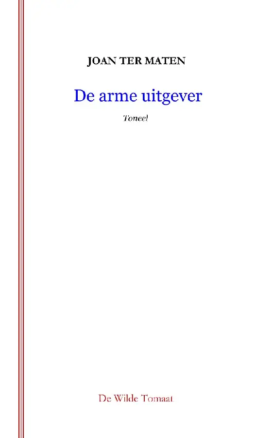 De arme uitgever