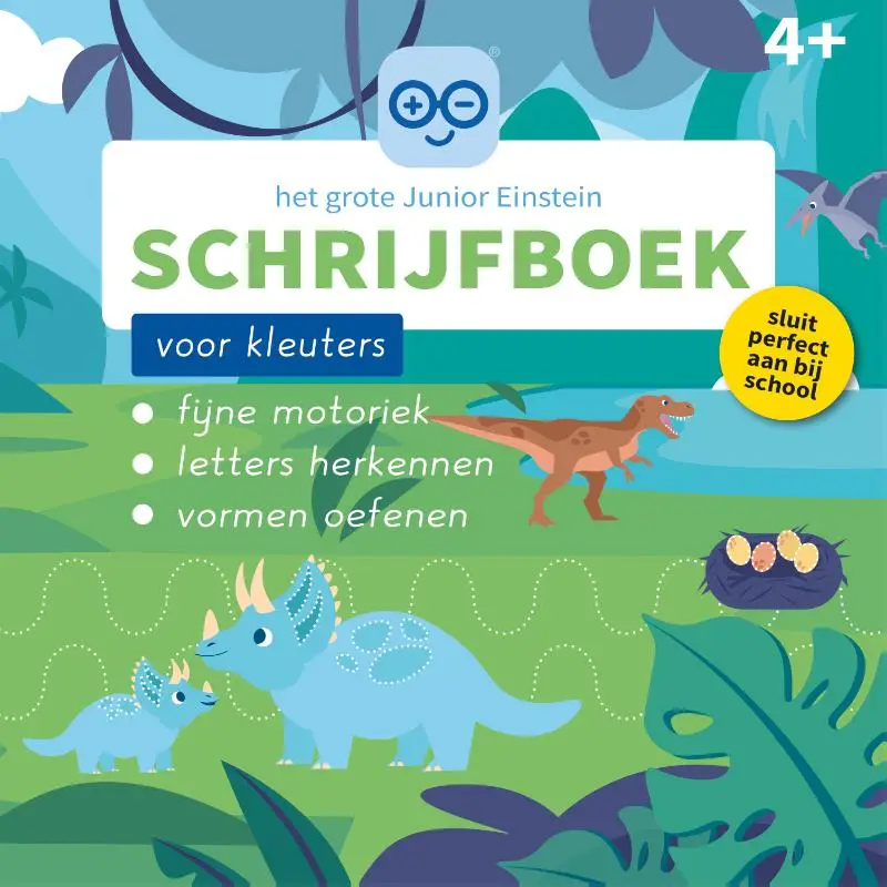 Het grote Junior Einstein Schrijfboek voor kleuters