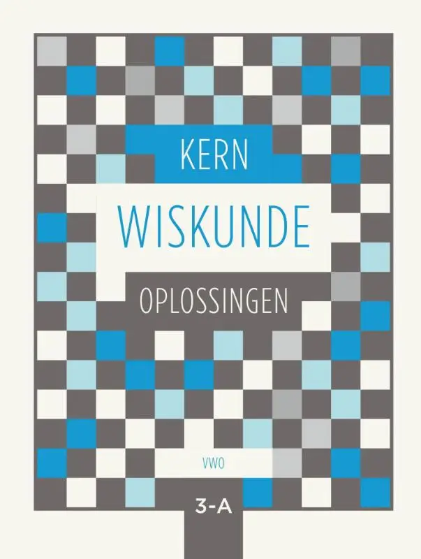 KERN Wiskunde oplossingenboek vwo 3 deel A
