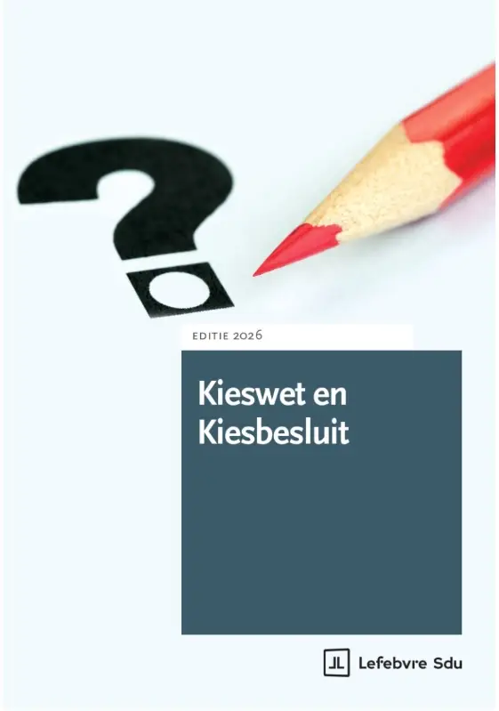 Kieswet en Kiesbesluit / 2026