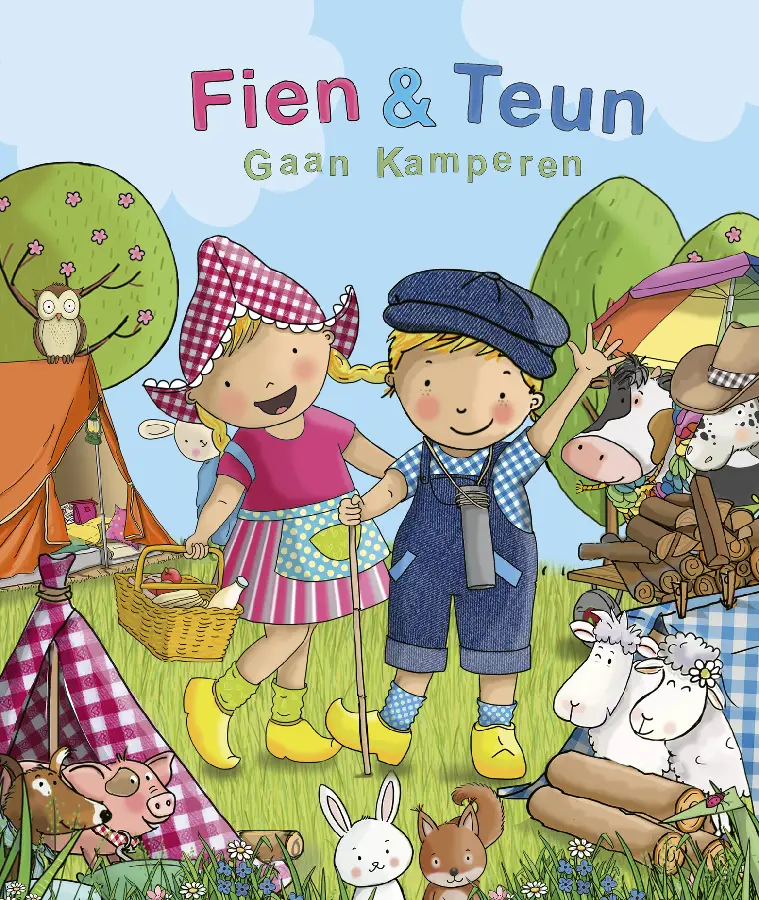 Fien & Teun - Gaan Kamperen (filmboek)