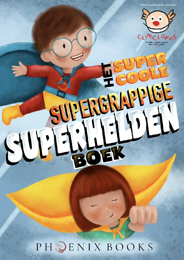 Het supercoole, supergrappige, superheldenboek