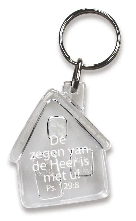 Sleutelhanger transparant de zegen van d