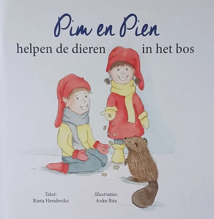 Pim en Pien helpen de dieren in het bos