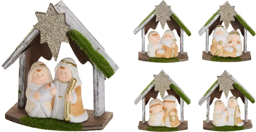 Figurine christmas srable 3 figurines Na