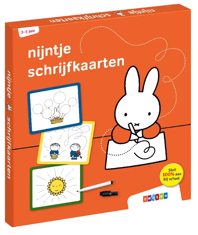 nijntje schrijfkaarten