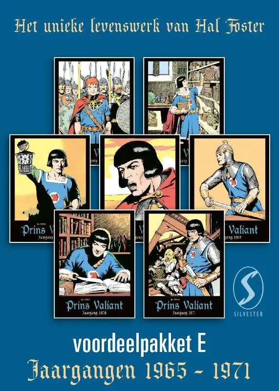 Prins Valiant PAKKET E: deel 29-35