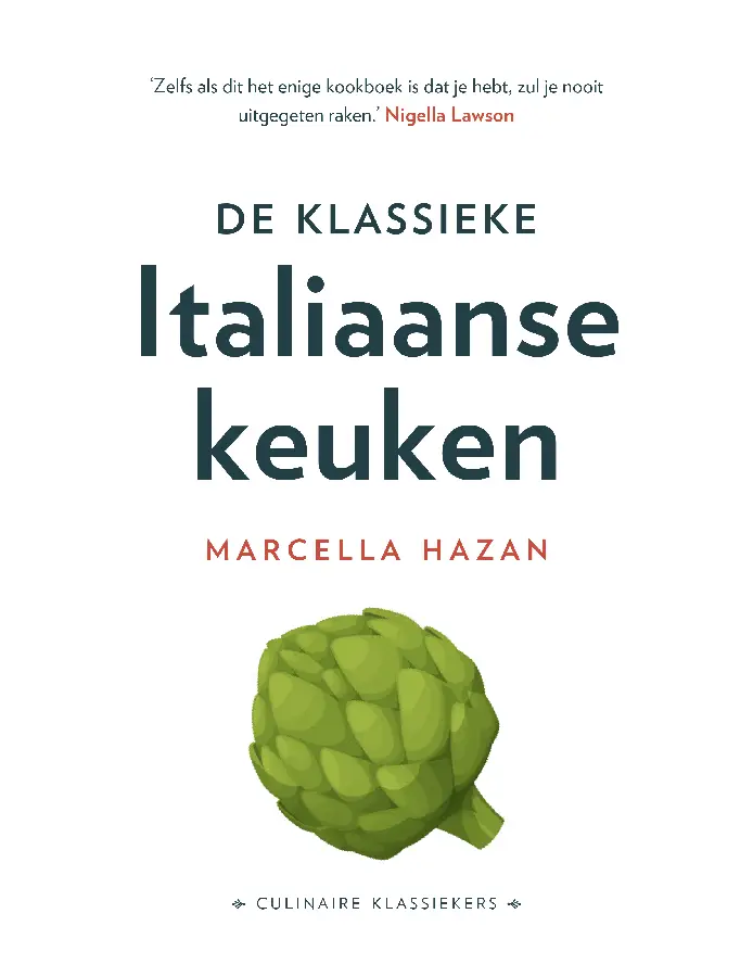 De Klassieke Italiaanse keuken