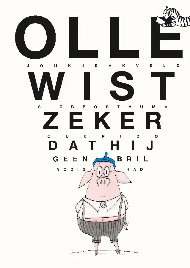 Olle wist zeker dat hij geen bril nodig