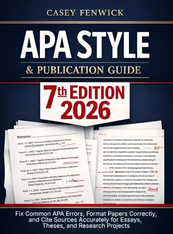 APA Style & Publication Guide 7th Edition 2026