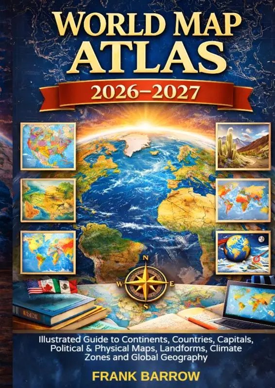 World Map Atlas 2026-2027