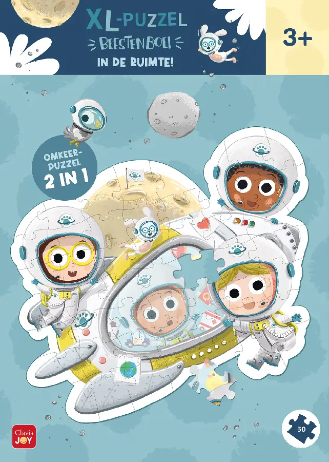 Puzzelen met Beestenboel. In de ruimte!