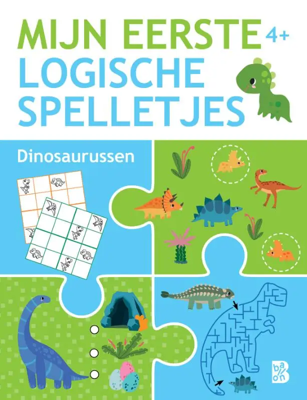 Mijn eerste logische spelletjes / 4+ Dino's