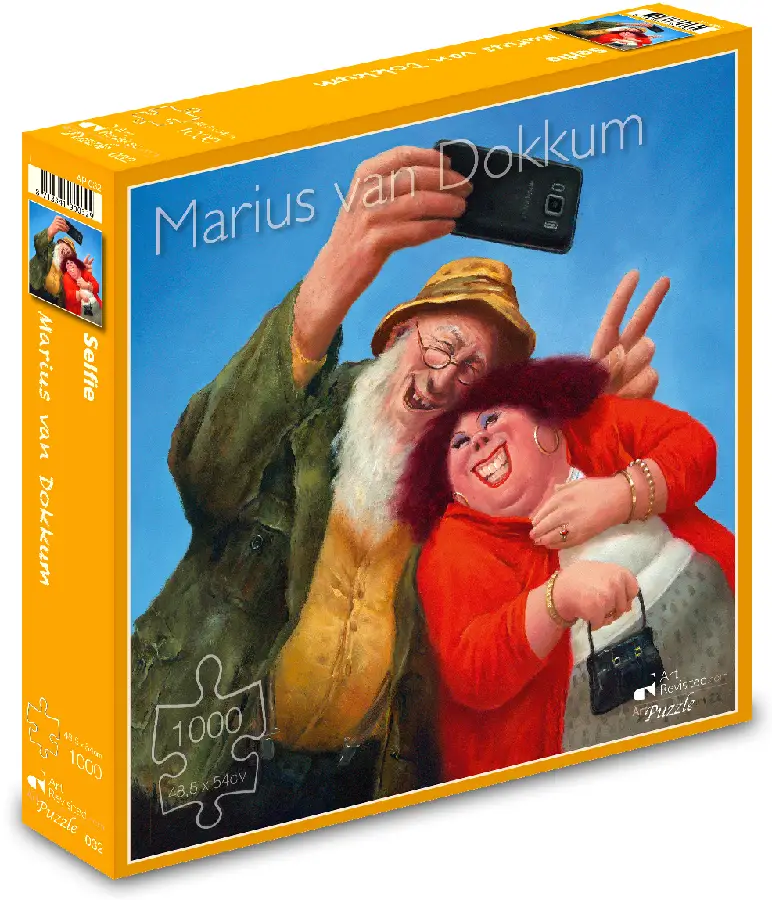 Marius van Dokkum - Selfie - Puzzel 1000