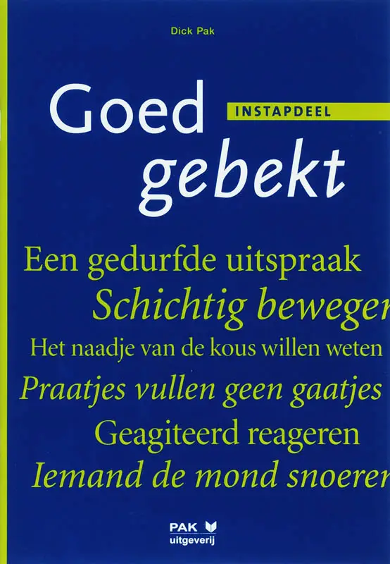 Goed gebekt / Instapdeel