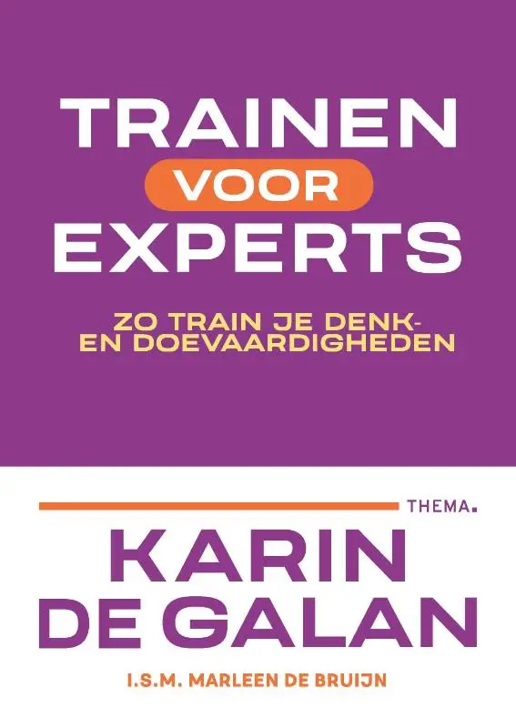 Trainen voor experts