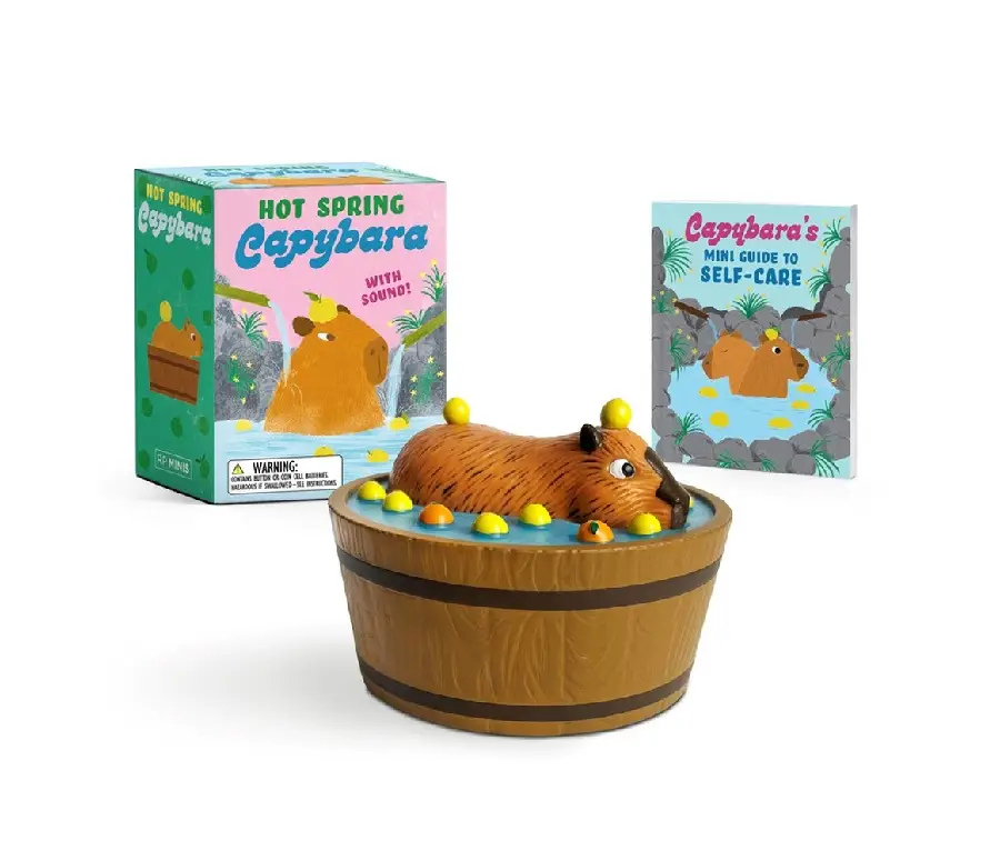 Hot Spring Capybara: With Sound! [With Battery]