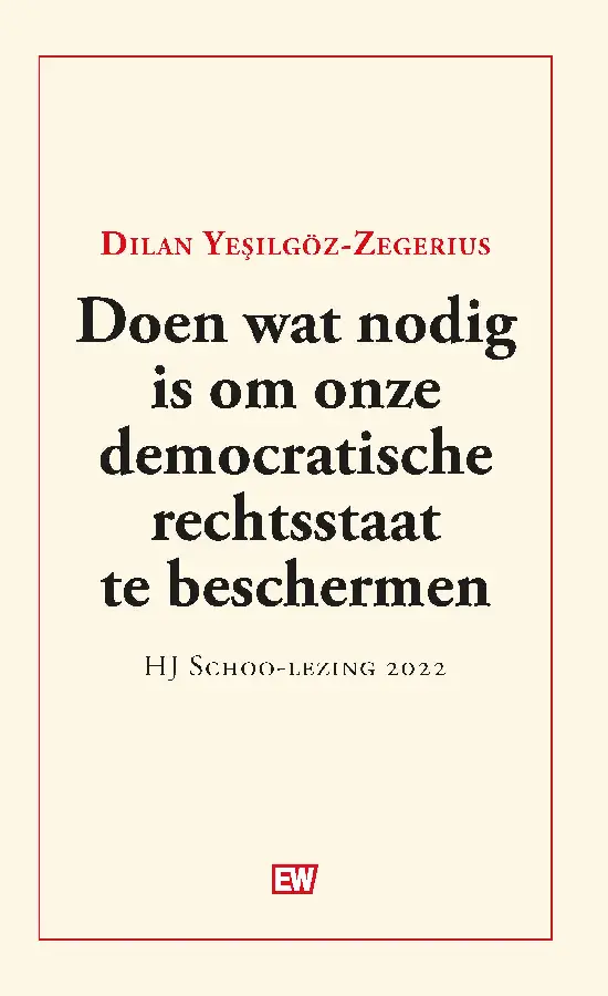 Doen wat nodig is om onze democratische rechtsstaat te beschermen