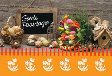 Minikaart goede paasdagen